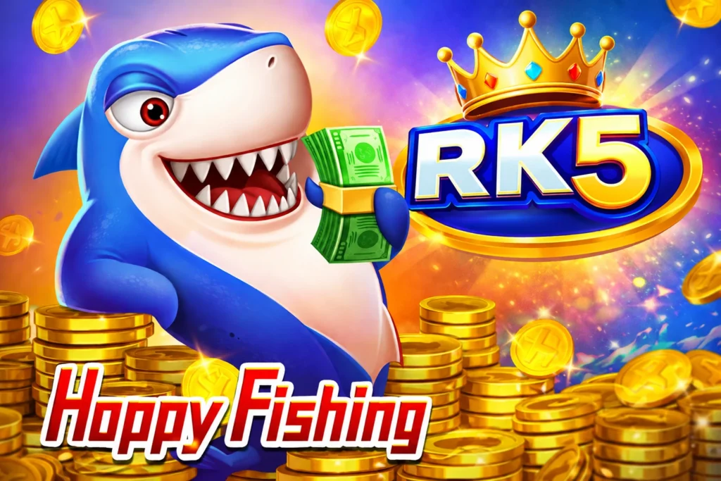 Happy Fishing RK5 — ilustrasi tema permainan